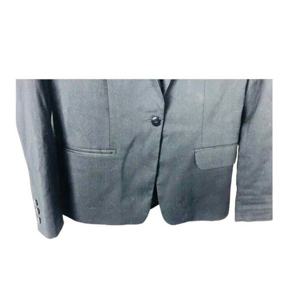 YVES SAINT LAURENT Mens Beaute Uniforms Jacket Blazer One Button Black Size 38 - Picture 6 of 9